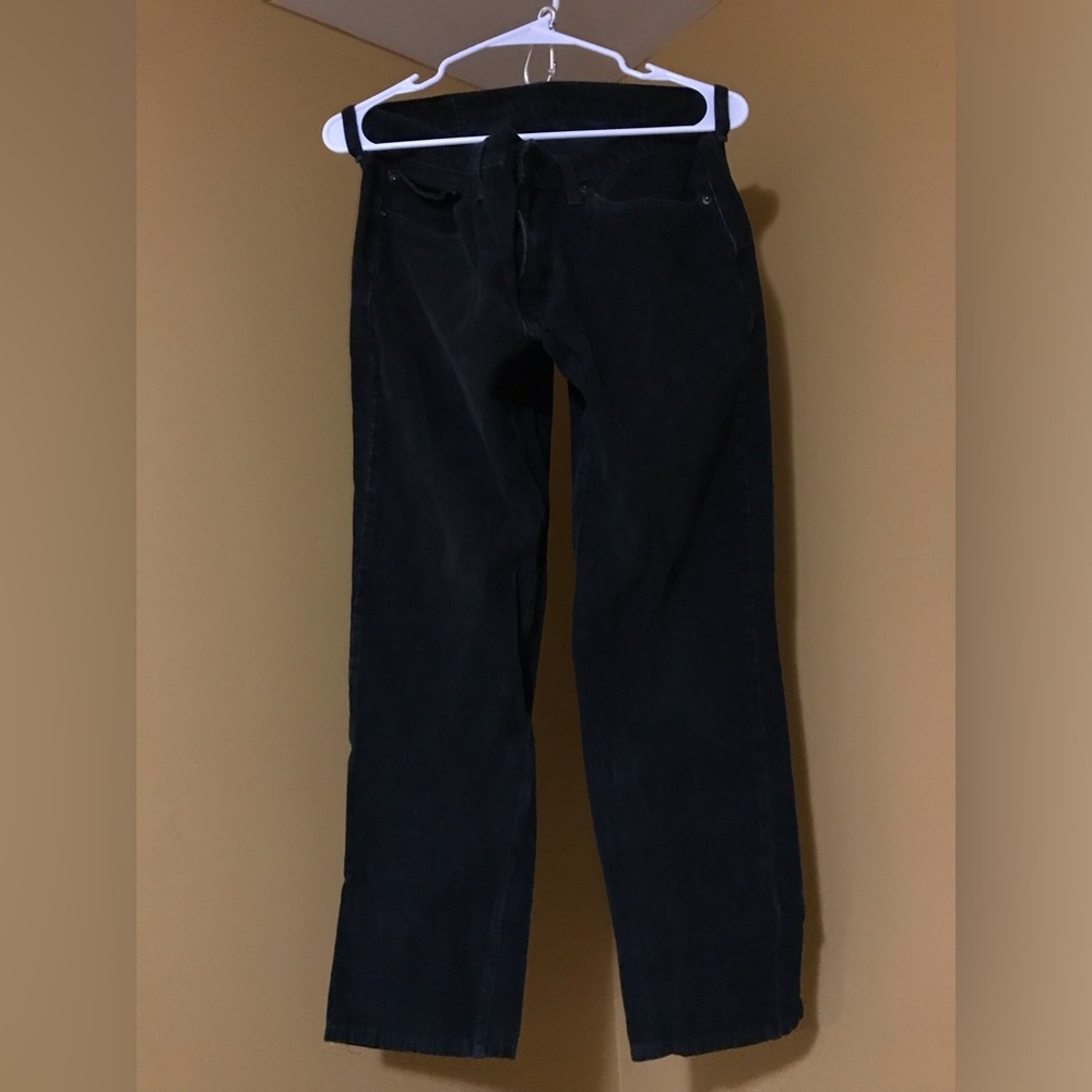 Green corduroy Levi’s